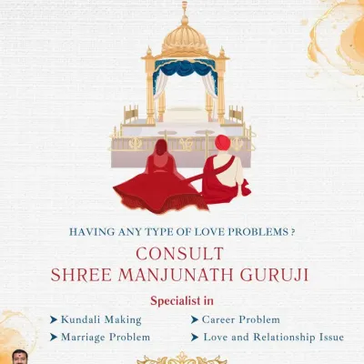 If you are facing any kind of love or relationship problem, a consultation can provide clarity. I specialize in analyzing Kundali charts to find the root cause of issues and offer effective astrological remedies.