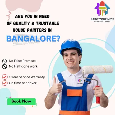 We offer quality and trust to all our clients in Bangalore. Our service comes with a 1-year warranty and a guarantee of on-time handover, with no false promises or half-done work.