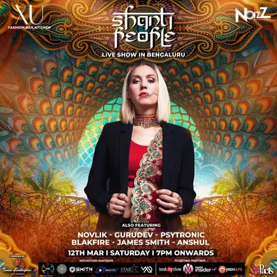 It was an honor to be part of the lineup for the Shanti People live show in Bengaluru. Playing at a classy venue like XU at Leela Palace for such a big act was an amazing experience.