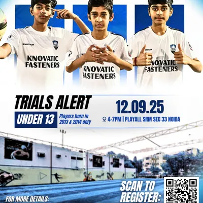 Your chance to join the champions. We are scouting for the next generation of Alphas to join our U13 squad for the Delhi Youth League. This is where your journey begins.