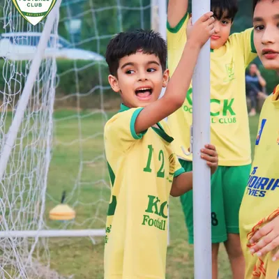 The pure joy of football. Our youngest players are all smiles, especially during a festive week like Diwali.