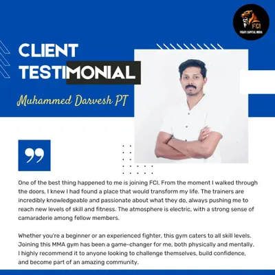 "The atmosphere is electric, with a strong sense of camaraderie." This testimonial from our member Muhammed Darvesh perfectly captures the transformative experience we strive to create for everyone who walks through our doors.