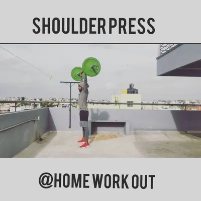 A summary of a complete shoulder press routine done at home. This shows how my programs are structured for progressive overload, even with minimal equipment, to ensure you keep getting stronger.