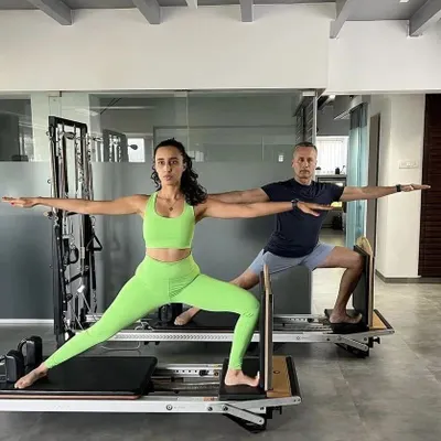 Meet the incredible father-daughter duo, Samir and Namrata Purohit, the masterminds who brought Pilates to India. Their expertise and passion have transformed the fitness landscape, and they continue to lead our team with unparalleled guidance.