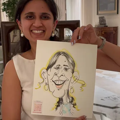 A beautiful, bright smile from a guest at a private get-together. It's a joy to capture such happy expressions.