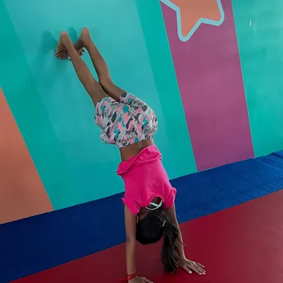 Kicking off Day 1 of Summer Camp with a handstand! The energy and excitement are contagious from the very first moment.