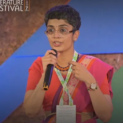 Speaking at the Kerala Literature Festival 2024. It was my first-ever speaking engagement at a lit fest, and the session on modern matchmaking was housefull. I love bridging the gap between technology, relationships, and literature.