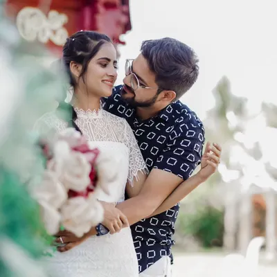 An intimate pre-wedding portrait session. I love finding unique locations and using natural light to capture the romance between a couple.