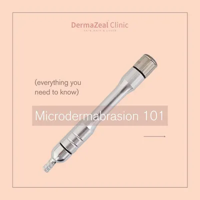 This is your guide to Microdermabrasion 101. It's a non-invasive procedure that exfoliates the top layer of skin, revealing a smoother, brighter complexion underneath.