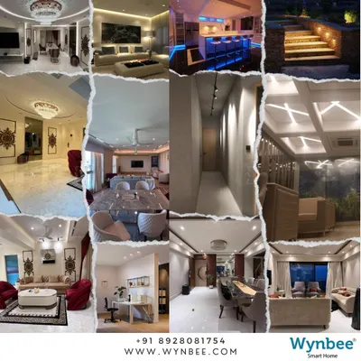 This collage provides a snapshot of the diverse projects I've completed. From dramatic living room lighting to functional home offices and ambient outdoor steps, I tailor automation to fit every corner of your home.