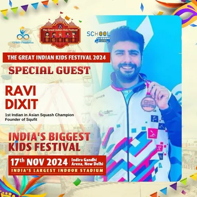 I was honored to be invited as a special guest at The Great Indian Kids Festival 2024. It's a privilege to inspire the next generation.