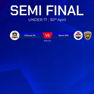 A fixture announcement for the Youth Championship Semi-Final. We ensure our teams are ready and promoted for high-stakes external matches.