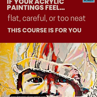 If your acrylic paintings feel flat, careful, or too neat, this course is for you. I will teach you how to make your work more expressive and dynamic.