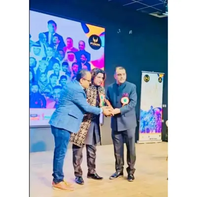 A proud moment receiving an award at the Dubai Poetry Festival 2024. I am so grateful for the love and respect from the wonderful audience in Dubai.