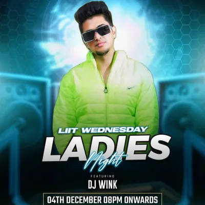 A classic 'LIIT Wednesday Ladies Night' at Indigo XP. These nights are a staple, featuring unlimited free drinks for girls and a playlist packed with Bollywood and Punjabi hits.