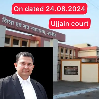 I will be available for legal consultations and case appearances at the Ujjain District & Sessions Court on August 24, 2024. Please contact my office to schedule an appointment if you require legal assistance in the region.