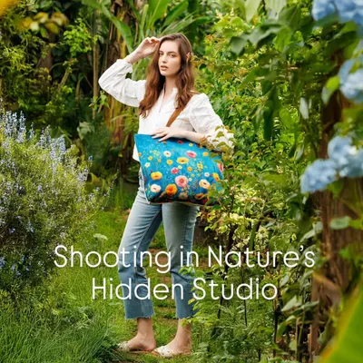 Sometimes the best studio is the one you find by accident. We shot this campaign for a lifestyle brand in a Goa plant nursery, using the soft, natural light before a rainstorm. It shows our ability to create beautiful brand stories in any environment.