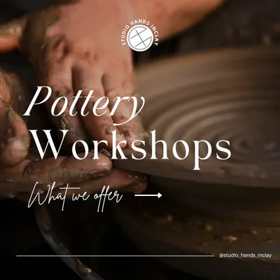Here's a quick look at what we offer. Each workshop is designed to maximize fun and help you create a beautiful, food-safe ceramic piece.