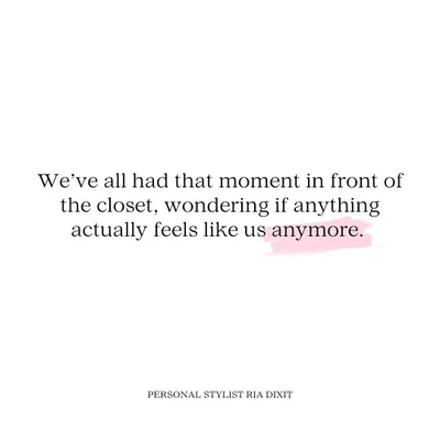 We've all had that moment in front of the closet, wondering if anything actually feels like us anymore. This is a common feeling, and it's often the first sign that it's time for a style evolution.