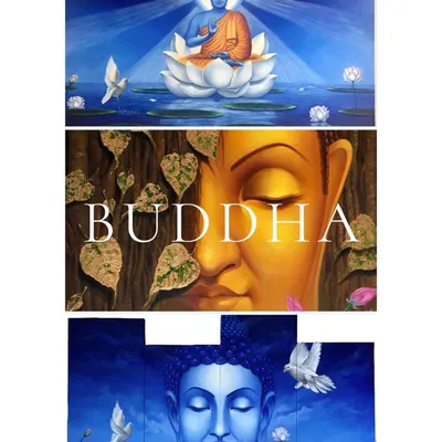 This is a series of Buddha paintings I created. I find a lot of peace and tranquility in this subject, and I love exploring the different moods and symbolism associated with it through color and light.