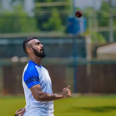 A throwback to Indian cricket star KL Rahul training at our academy. The presence of such top athletes inspires our young players to dream big.