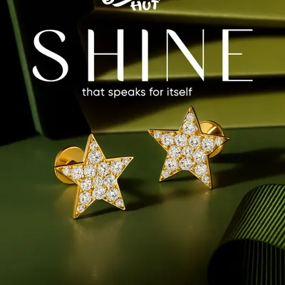 A shine that speaks for itself. Our Estrella star-shaped studs are handcrafted to bring a striking yet subtle sparkle to your everyday moments.