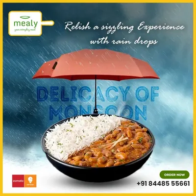 There's no better feeling than enjoying a hot bowl of Rajma Chawal on a rainy day. My homestyle rajma is cooked to perfection, offering a truly sizzling experience during the monsoon.