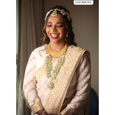 Seeing my brides happy and smiling is the best reward. I can't stop admiring how beautiful and graceful Sarah looks for her Nikah ceremony in this elegant and timeless makeover.