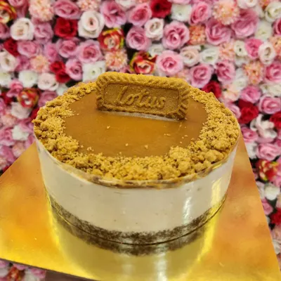 My Lotus Biscoff cheesecake is pure bliss. I make it with a crunchy Biscoff biscuit base, a creamy cheesecake filling, and top it with a generous layer of Biscoff spread and crumbs. It's a must-try for any Biscoff lover.