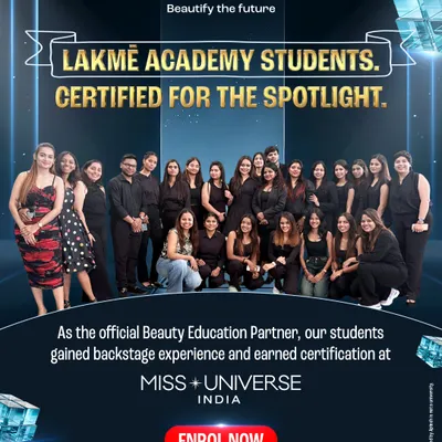 Our students walked into Miss Universe India 2025 as learners and walked out as certified, spotlight-ready professionals. This is the kind of industry experience that builds powerful careers.