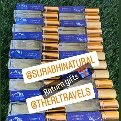 This is a bulk order of custom-branded perfumes I created as return gifts for a travel company. It shows how my products can be adapted for corporate gifting and events.