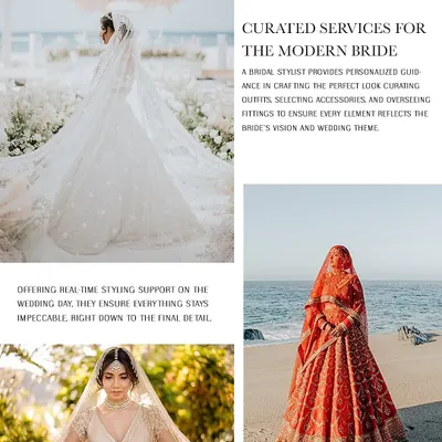 Bridal styling is more than just picking outfits; it's a curated service for the modern bride. It's about translating a story into a visual journey, with every detail styled with intention and expertise.