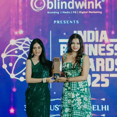 A moment of immense pride as we receive the award for Best Skin and Hair Clinic in Delhi NCR at the India Business Awards 2025, presented by actress Amrita Rao.