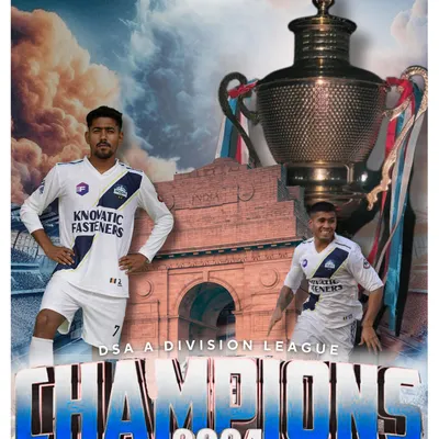Champions of Delhi, A Division. This is the moment we lifted the trophy, a culmination of hard work, grit, and a relentless will to win. We are the Pride of Noida.
