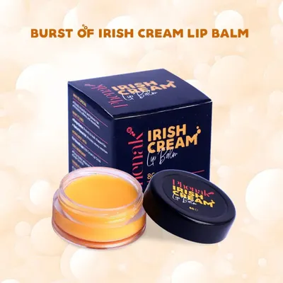 Experience a burst of hydration with my Irish Cream Lip Balm. This bestseller comes in my signature packaging, ready to nourish and protect your lips with its all-natural, creamy formula.