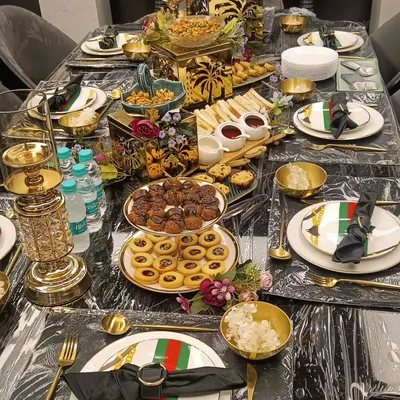 I believe presentation is just as important as the food itself. This exquisite dining table setup for a high-tea event showcases my attention to detail, with premium crockery, elegant centerpieces, and a beautifully arranged spread.