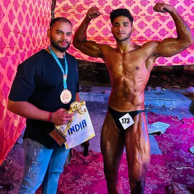The result of pure dedication. My student and I after his natural bodybuilding competition. I provide hands-on coaching to get you in the best shape of your life for the stage.