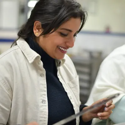 Here I am, passionately learning and practicing new techniques. We are always trying to incorporate modern art and new skills into our cake designs to bring you the very best.