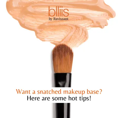Want a snatched makeup base? We're sharing some of our top tips. This image introduces our guide to achieving a flawless canvas for any makeup look.