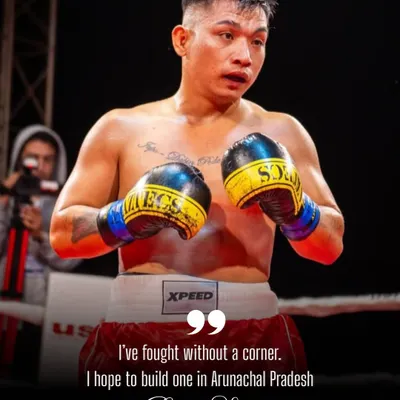 This is the story of Poken Siga, the first professional boxer from Arunachal Pradesh. He fights without a coach, hoping to one day build a boxing community for the next generation in his state.