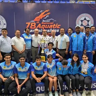 This is what victory looks like. We are incredibly proud to be crowned the Overall Champions at the 78th Senior National Aquatic Championships. Our swimmers and coaches stand together, celebrating a legacy of excellence.