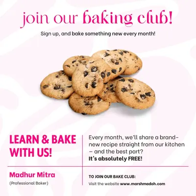 Want to bake something new with me every month? Join my free Baking Club! I share a brand-new recipe straight from my kitchen, so we can learn and grow as a community of passionate bakers.