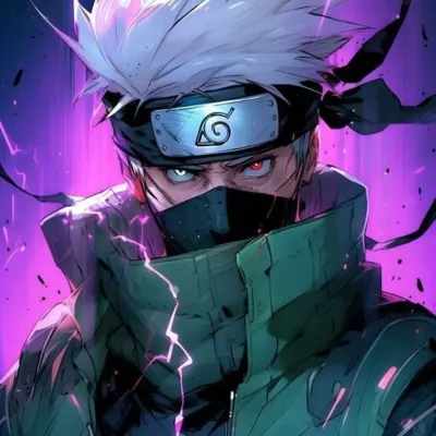 My digital art of Kakashi Hatake from Naruto. I wanted to capture the epic power of a true shinobi in this piece.