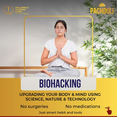 Biohacking is the practice of upgrading your body and mind using a combination of science, nature, and technology. It's about making smart changes through habits and tools, not surgeries or medications.