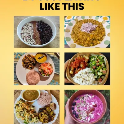 You can achieve your health goals by just eating meals like these. This is what balanced, plant-based eating looks like. It's colorful, varied, and delicious.