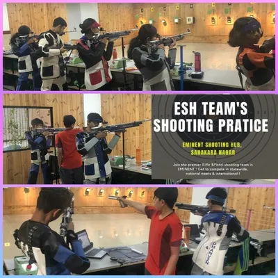 This collage captures the essence of my team's shooting practice. It shows the variety of training, from rifle to pistol, that prepares my athletes to compete at statewide, national, and international levels.