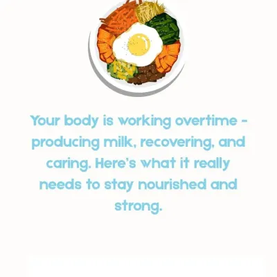 After childbirth, your body is working overtime to heal, produce milk, and care for your newborn. We focus on providing the essential nourishment it needs to stay strong and recover effectively through a balanced postnatal diet.