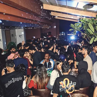 A packed house at Taki Taki in Bangalore. The energy in the room was electric, with everyone connected by the rhythm.
