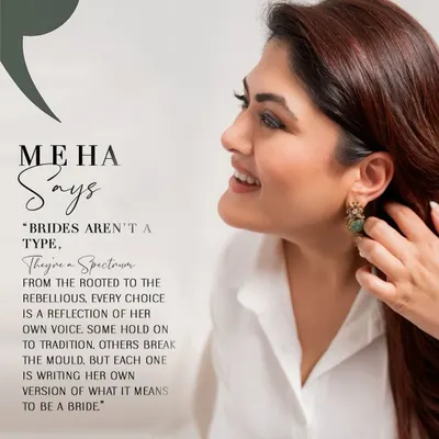 A bride is not a type; she is a spectrum. We believe every choice, whether rooted in tradition or breaking the mould, is a reflection of her own voice. Our philosophy is to help her write her own version of what it means to be a bride.