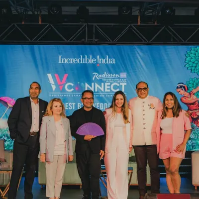 On stage at the WV Connect conference, discussing the business of building a brand in the events industry. It's a privilege to share my journey and insights with fellow professionals.